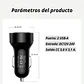 Cargador Adaptador Automovil Usb Doble Entrada 12-24v 3.1a - Miniatura 3