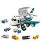 Avion Transportador 3 Coches Metal Con Música Y Luces - Miniatura 1