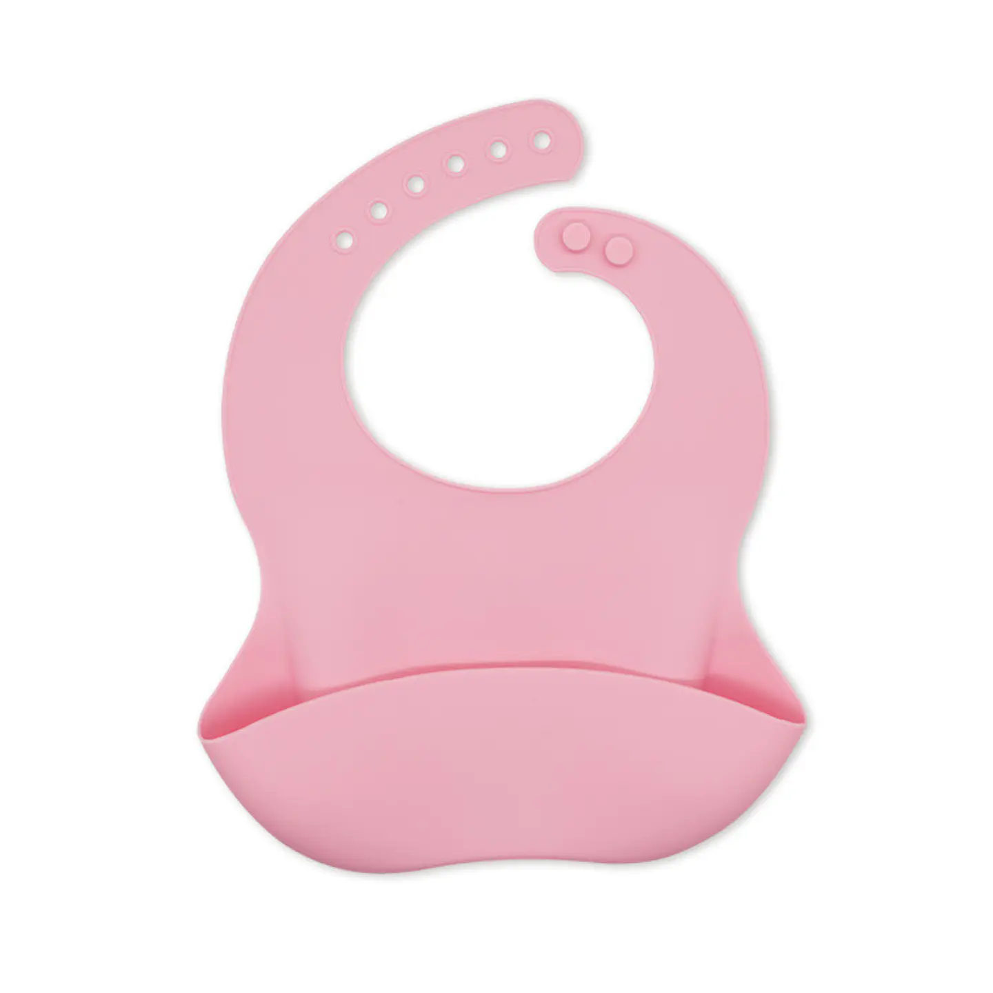 Babero Impermeable Para Bebes De Silicona Lavable 3
