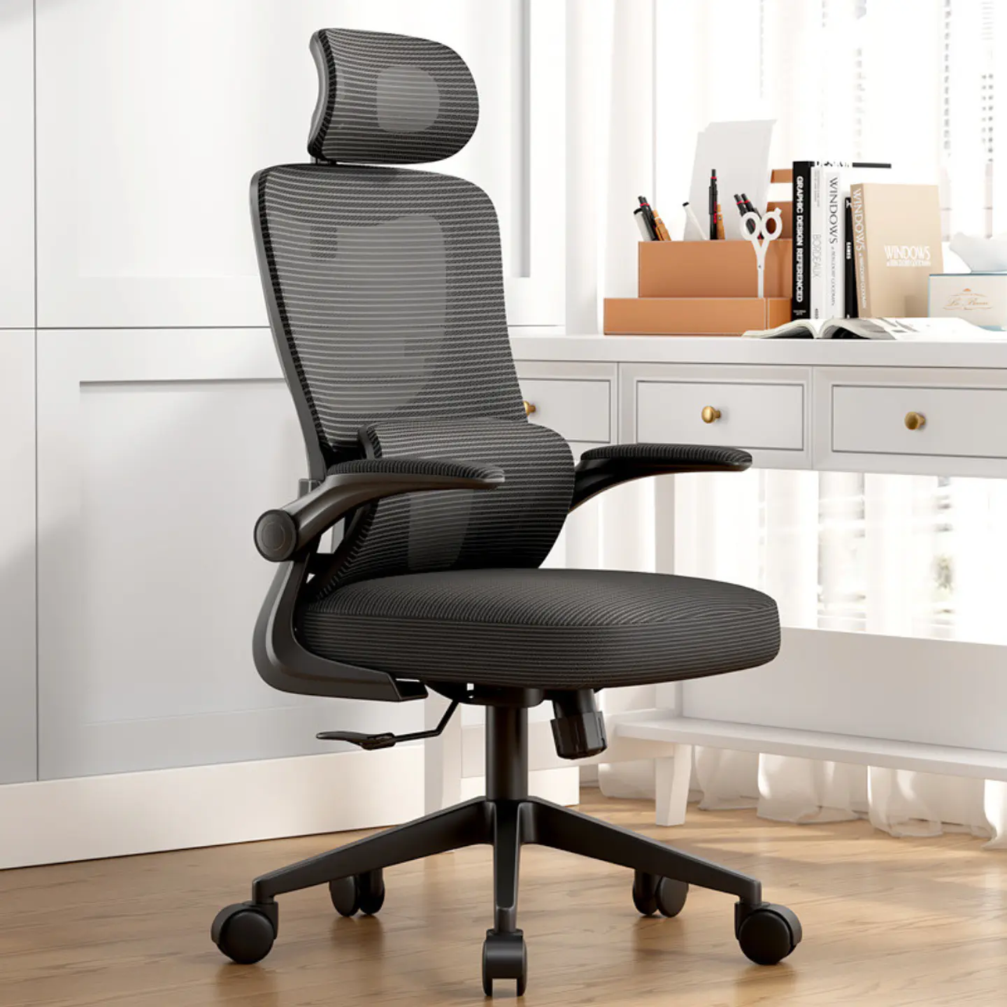 Silla Escritorio Homework Ergonómica Reposo Lumbar Cintura 4