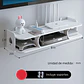 Estanteria Soporte Flotante de Pared para TV, Organizador - Miniatura 3