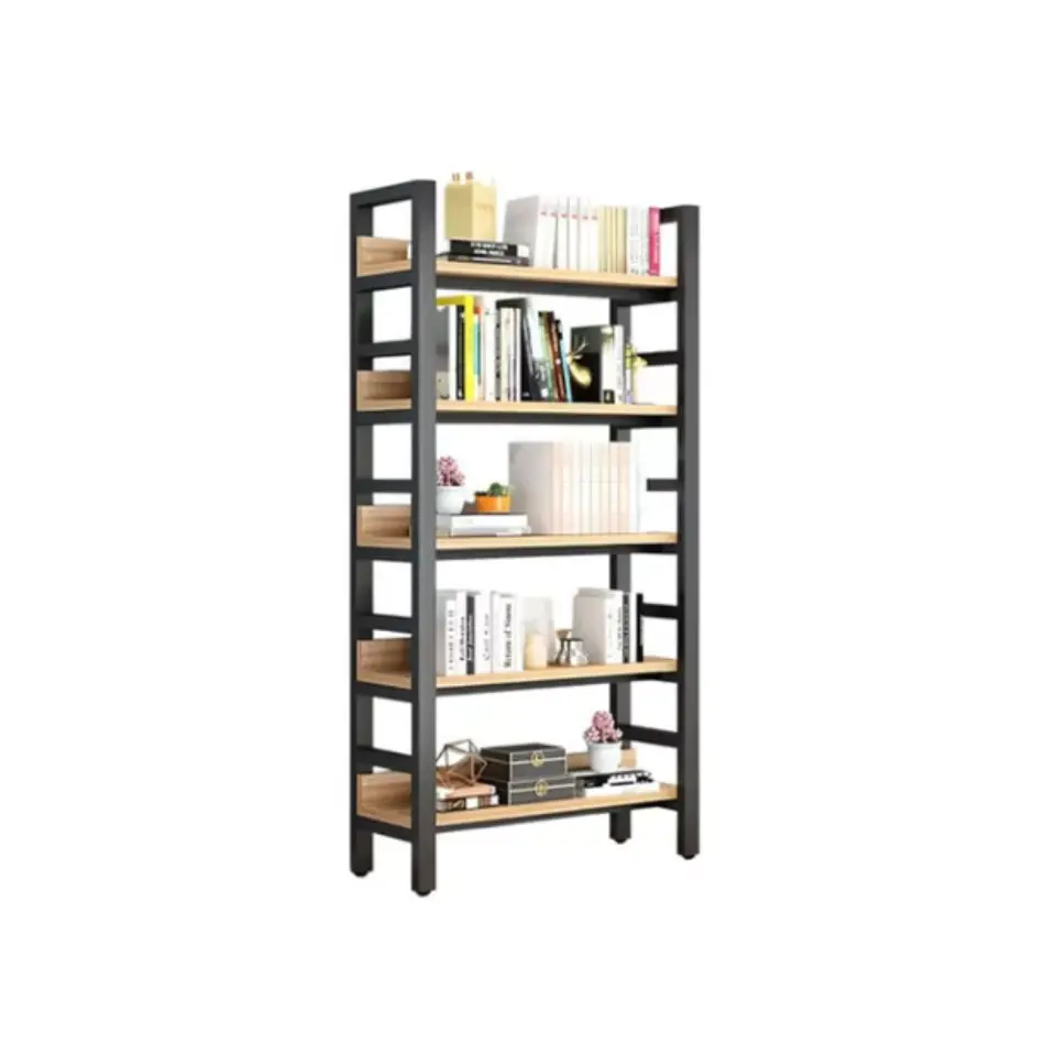 Estante Repisa Exhibidor 5 Niveles Librero Madera 182x30x140 1