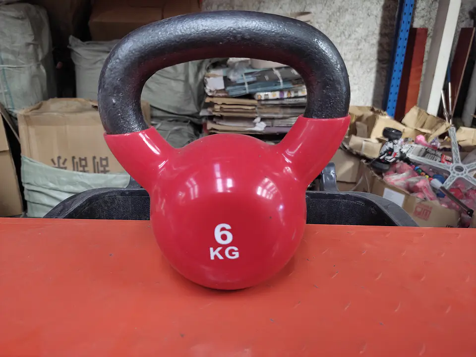 Pesa Rusa Kettlebell 6kg Acero Y Vinilo (Reacondicionado) 3