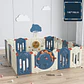 Corral De Juegos Infantil Dinosaurio Plegable 190cm X 190cm - Miniatura 4