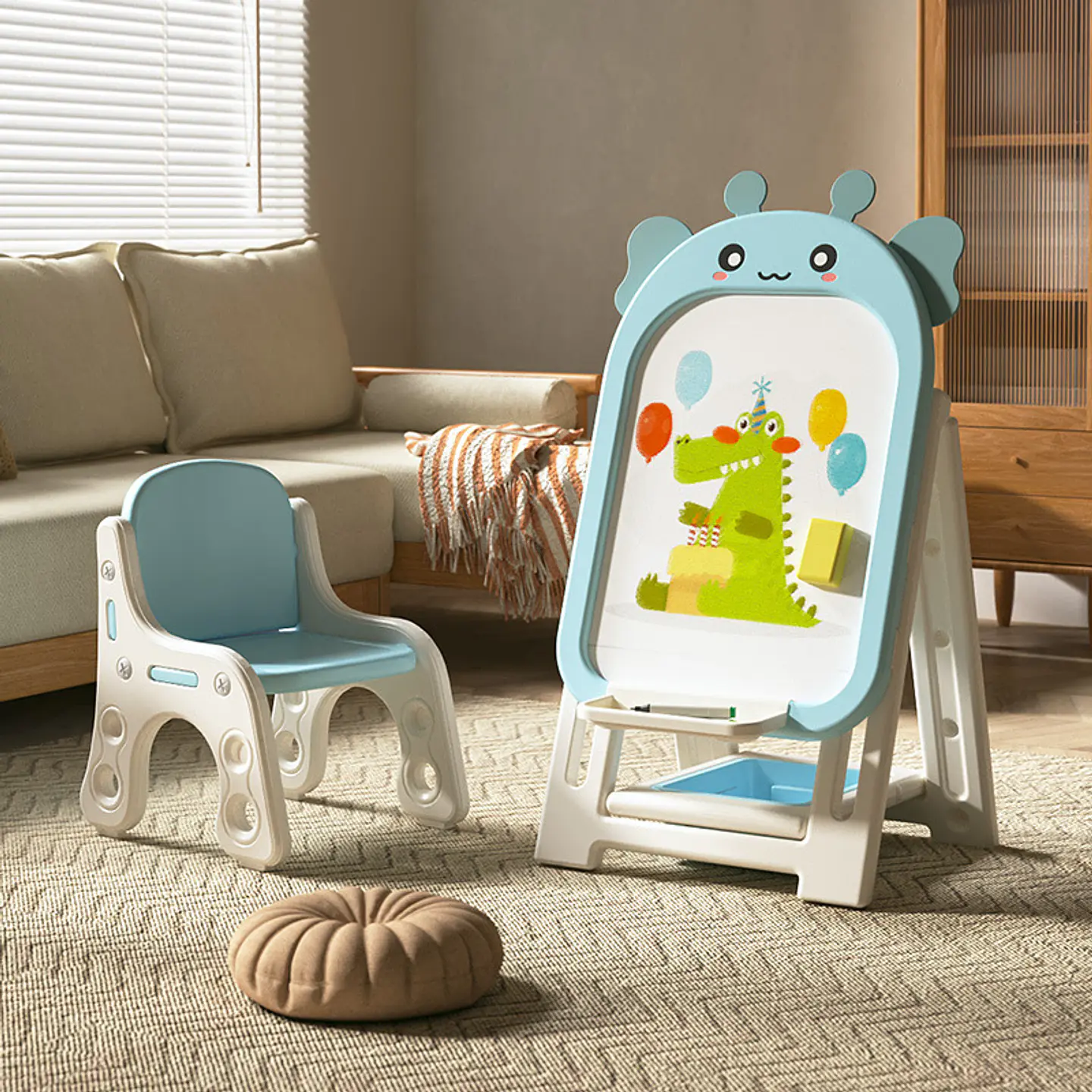 Pizarra Infantil Kawai Tablero Magnético Educativo 5