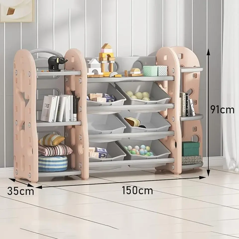 Gabinete Organizador Vitrina De Juguetes Para Niños 2