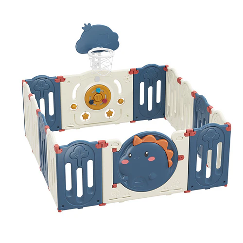 Corral De Juegos Infantil Dinosaurio Plegable 152cm X 152cm