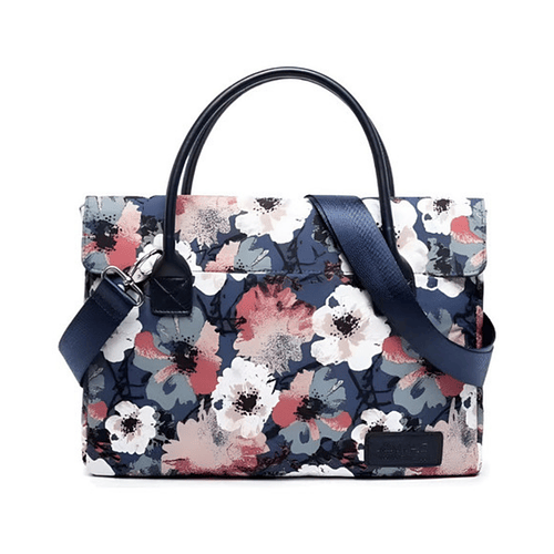 Cartera Bolso Floral Estilo Casual Con Cierre Para Dama