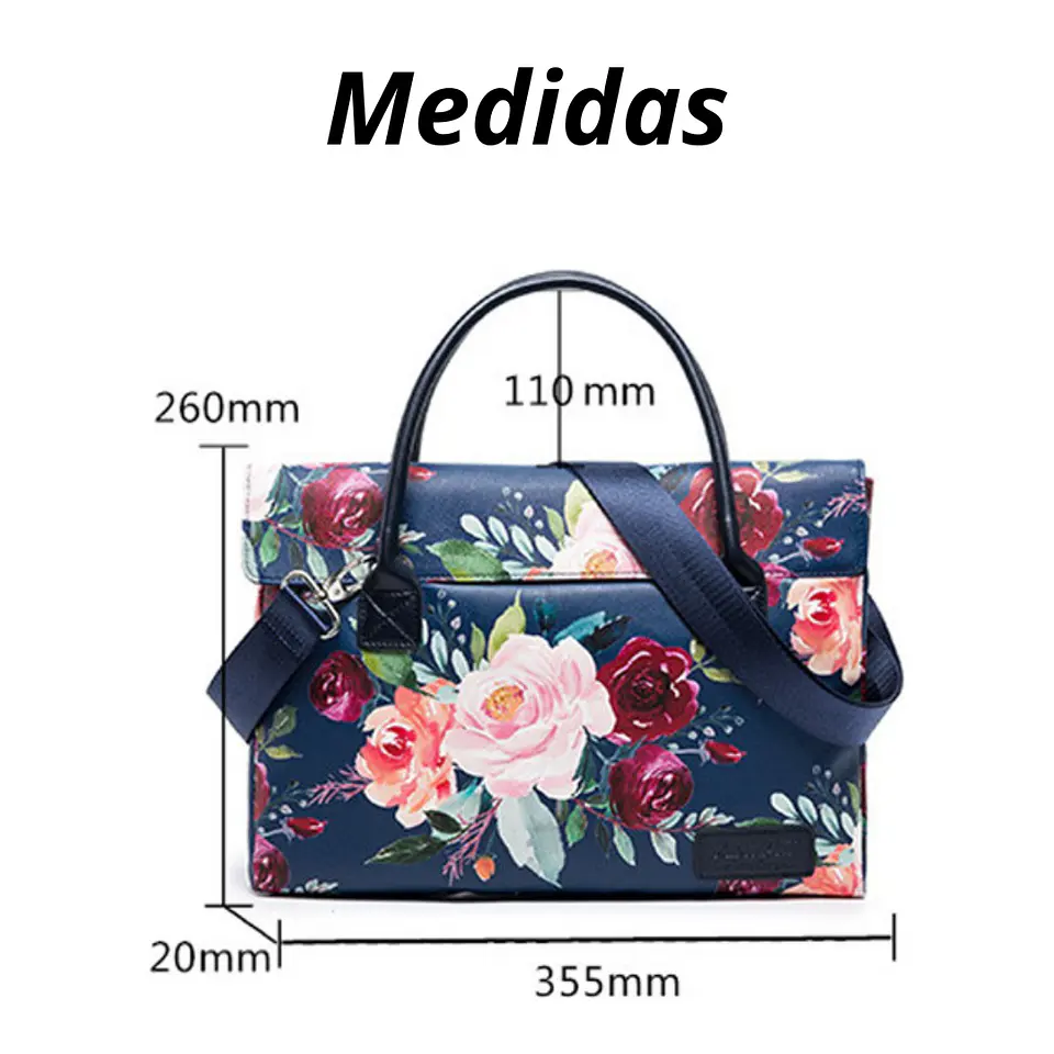 Cartera Notebook Dama Bolso Ejecutiva Universitaria 2
