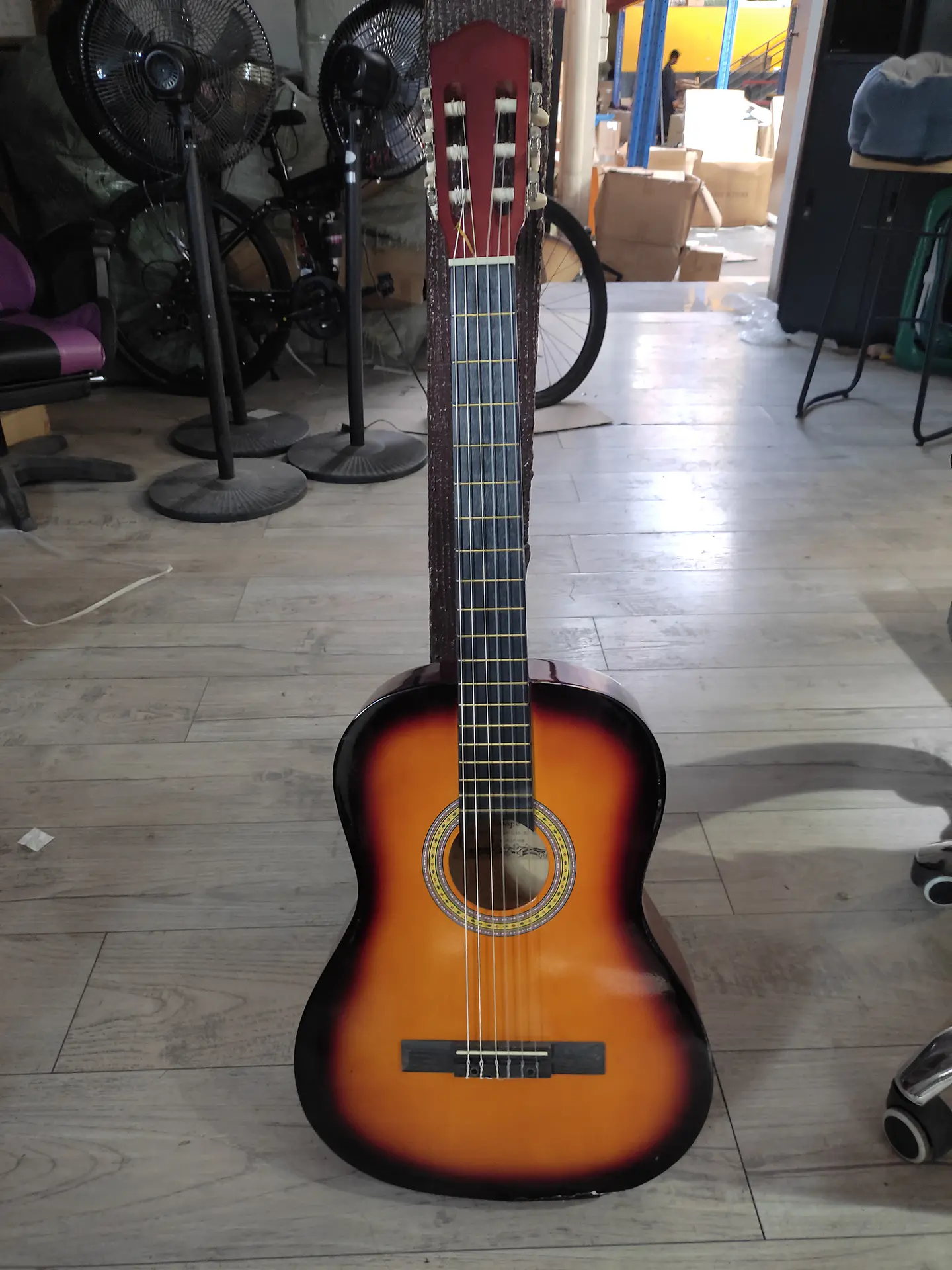 Guitarra Clasica Redondeada Con Varilla De Ajuste 99cm (Reacondicionado) 8