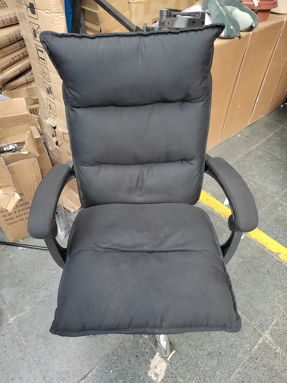 Silla Jefe De Tela Oficina Con Reposapiés (Reacondicionado) 3