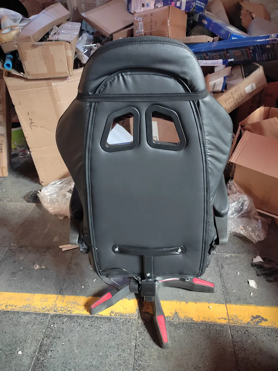 Silla Gamer Con Luz Rgb Reposapiés Y Masajeador Reclinable (Reacondicionado) 9