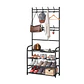 Perchero Organizador De Ropa Con 4 Niveles Zapatero Hierro - Miniatura 4