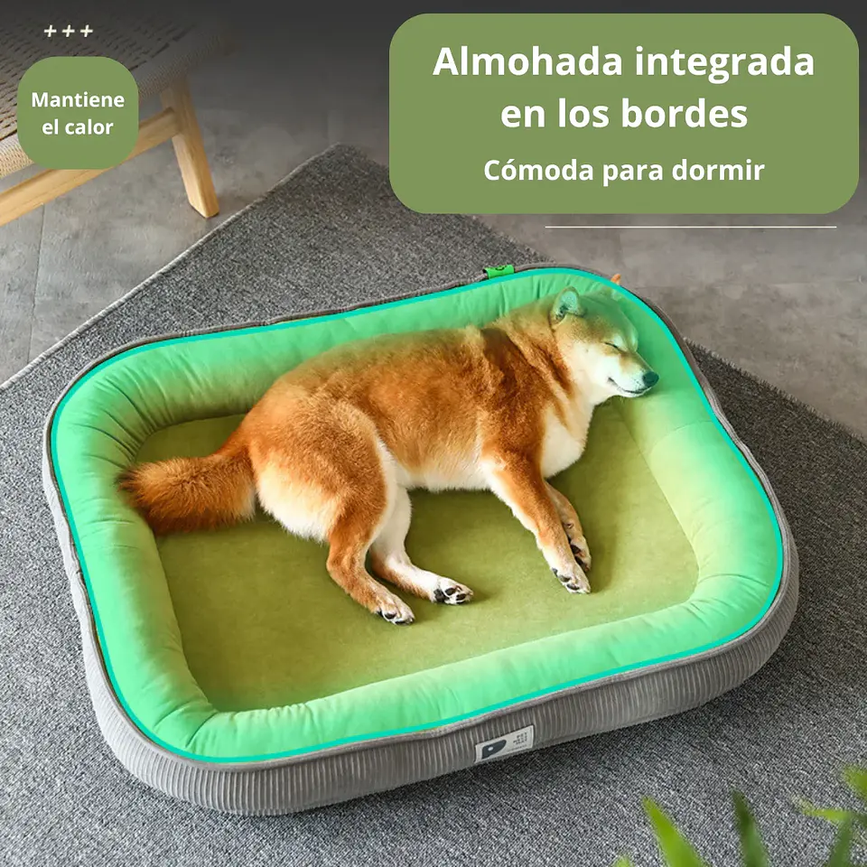 Cama Para Mascotas Bordes Acolchados Tamaño Mediano L 3