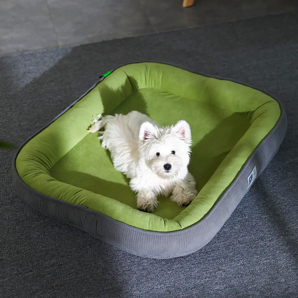 Cama Para Mascotas Bordes Acolchados Tamaño Mediano L 2