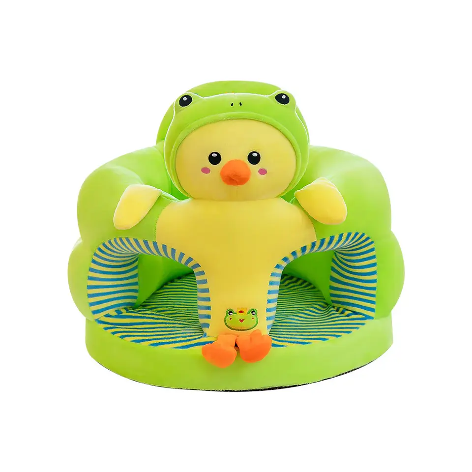 Asiento De Bebé Acolchado De Peluche Seguridad Anticaida 1