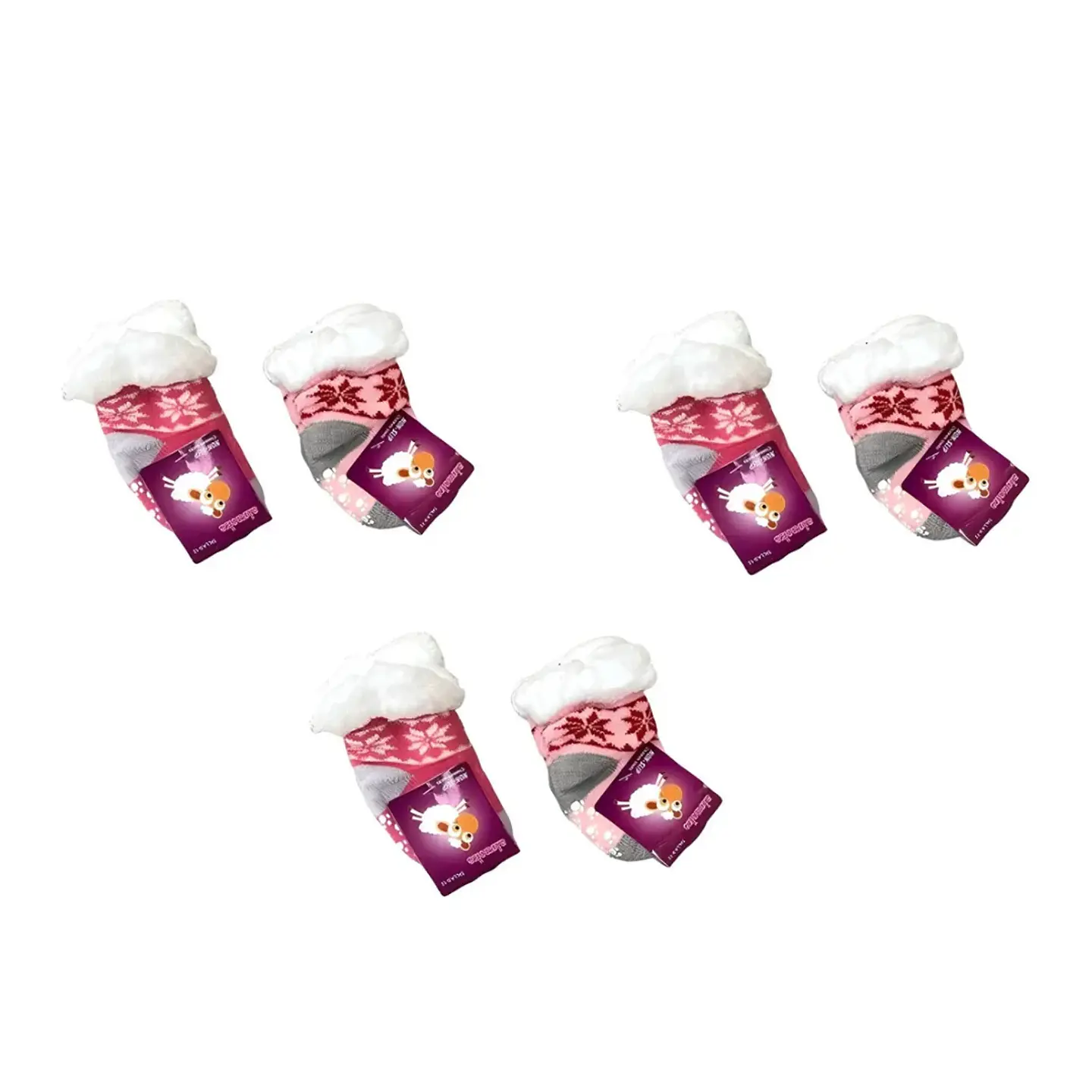Pack 3 Pares Calcetines Antideslizante Interior Con Chiporro 12