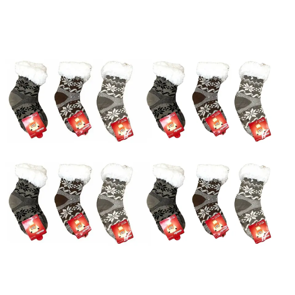 Pack 6 Pares Calcetines Antideslizante Interior Con Chiporro 12