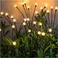 Pack 2 Luces Led En Ramo Energía Solar Exterior - Miniatura 2