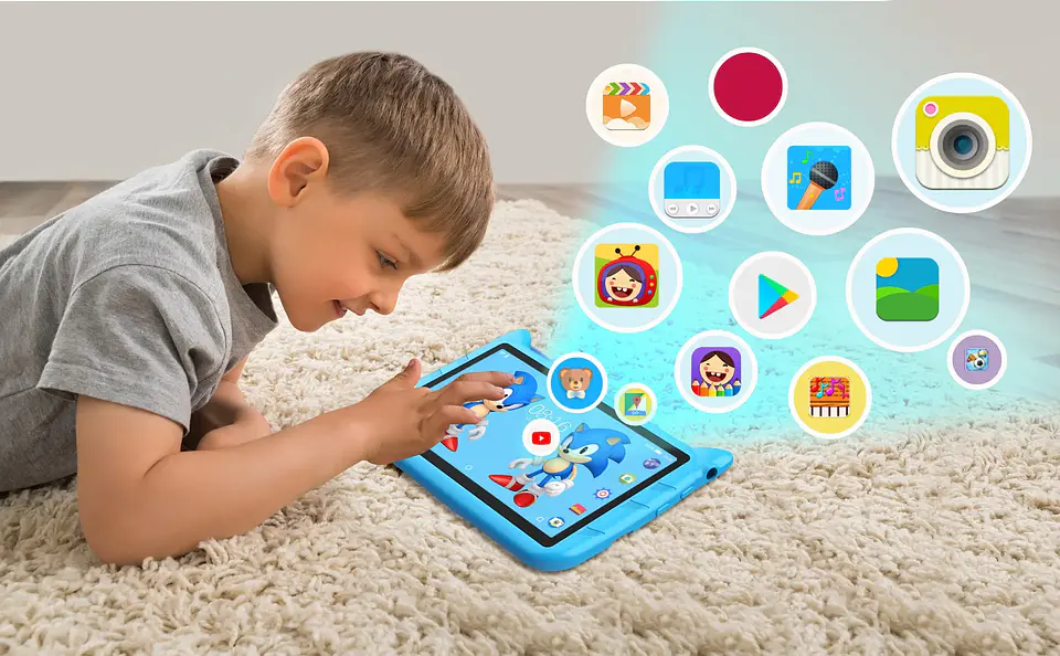 Tablet Inteligente Infantil Sonic 7 Pulgadas 16GB ROM (Reacondicionado) 4