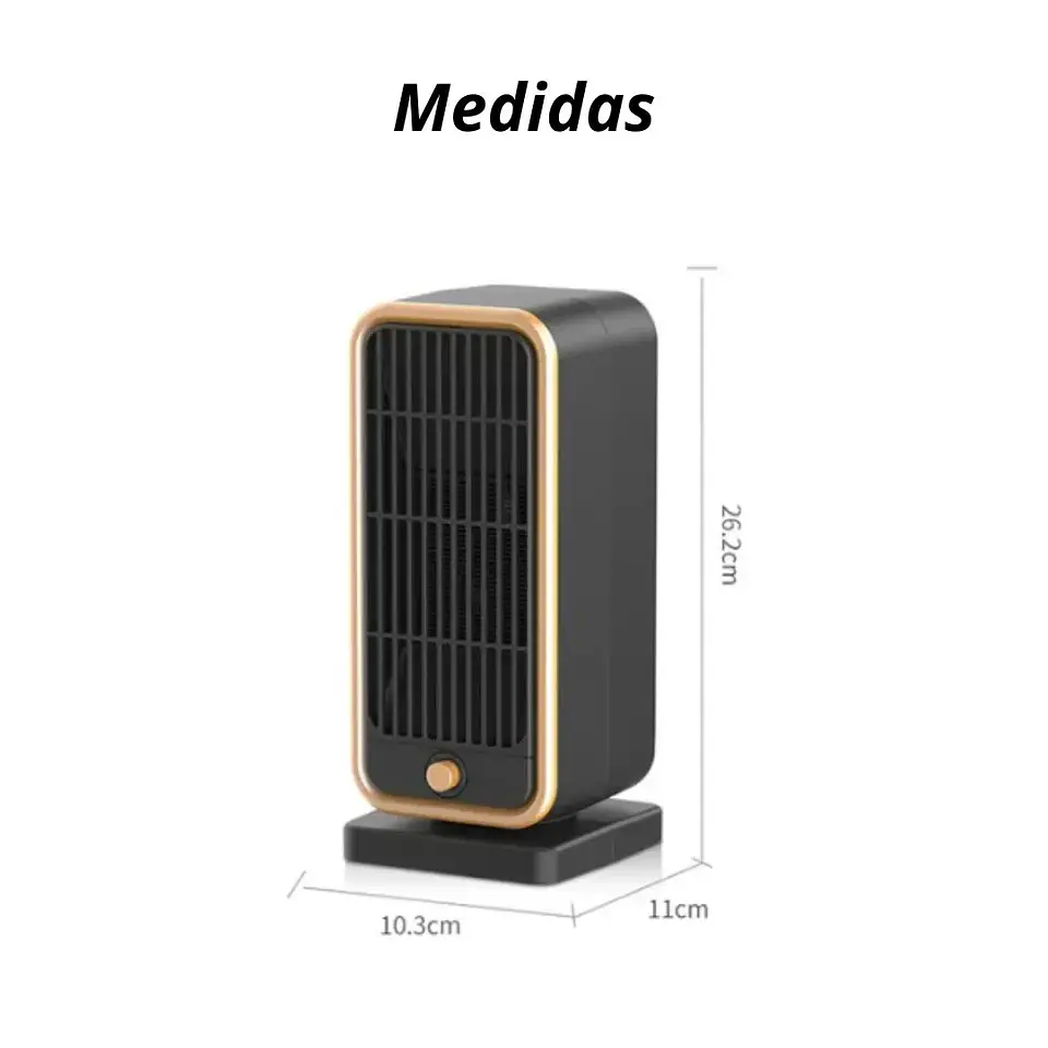 Calefactor De Ambiente Eléctrico Portátil 500wts 5