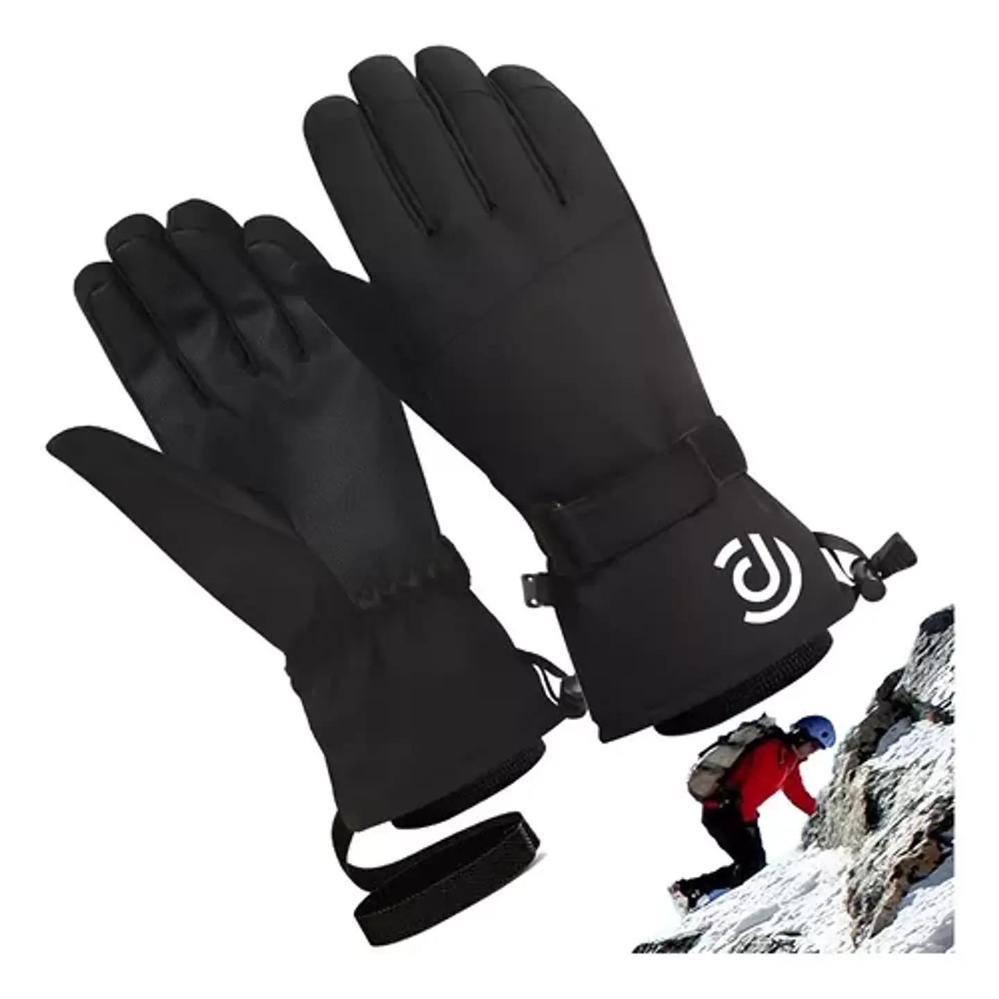Guantes Para Invierno Y Deportes De Nieve Unisex Sintéticos 5