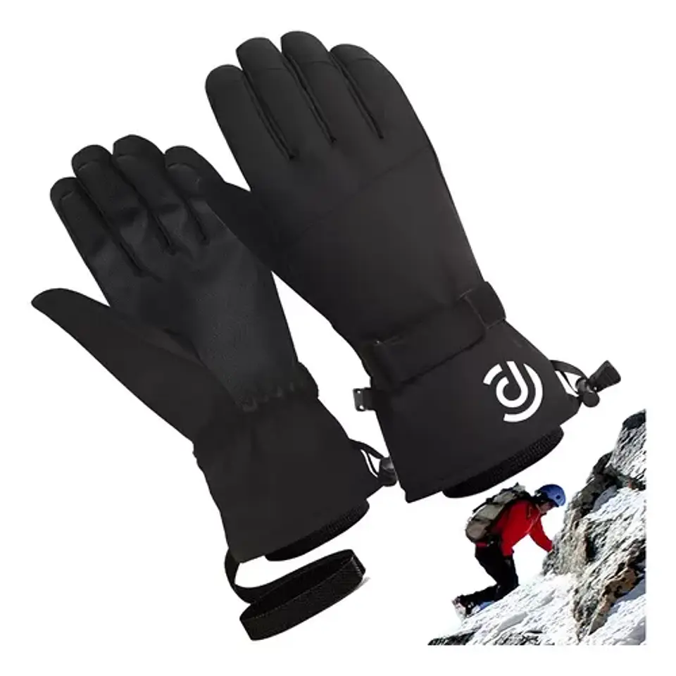 Guantes Para Invierno Y Deportes De Nieve Unisex Sintéticos 5