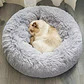 Cama De Felpa Para Perros De Raza Grande 100cm De Diámetro - Miniatura 5
