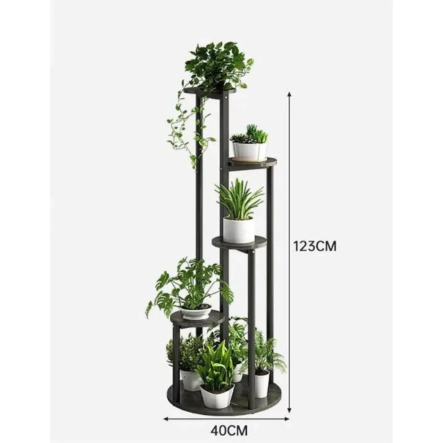 Soporte De 4 Niveles Para Macetas Plantas Decorativo 4