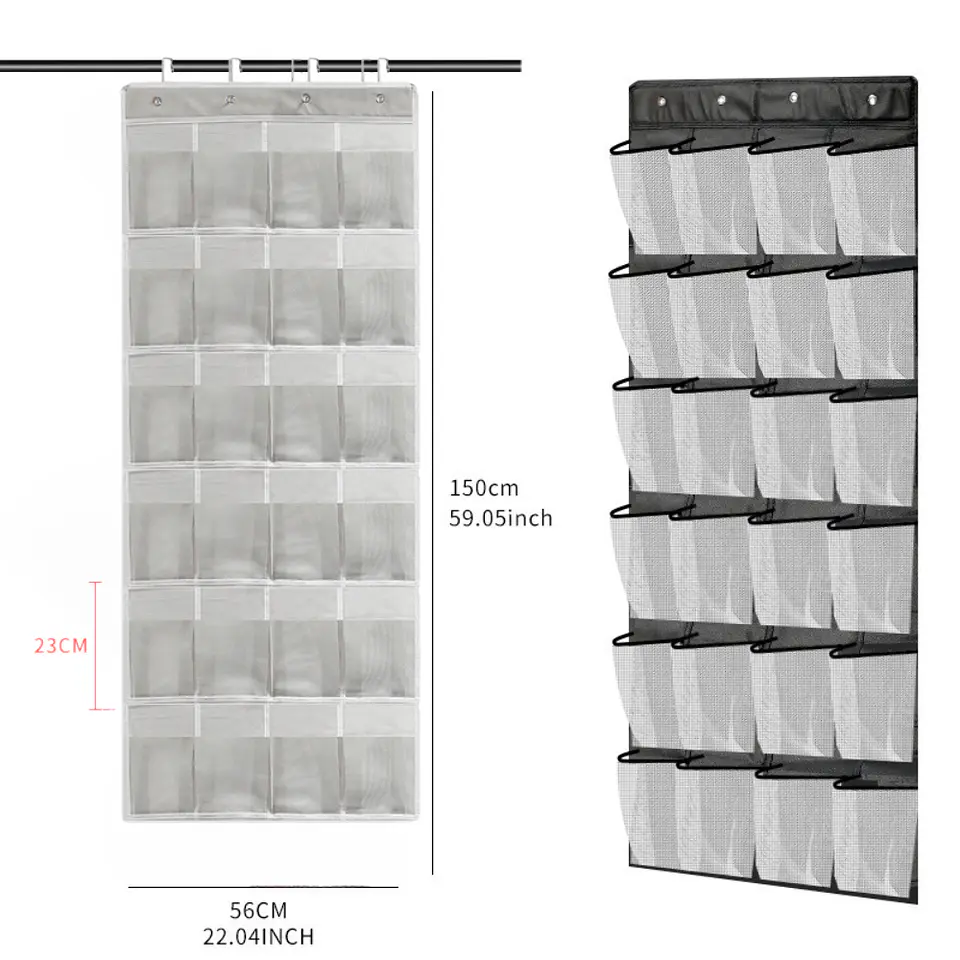 Organizador De Zapatos Colgante 45x135cm para 12 Pares 4