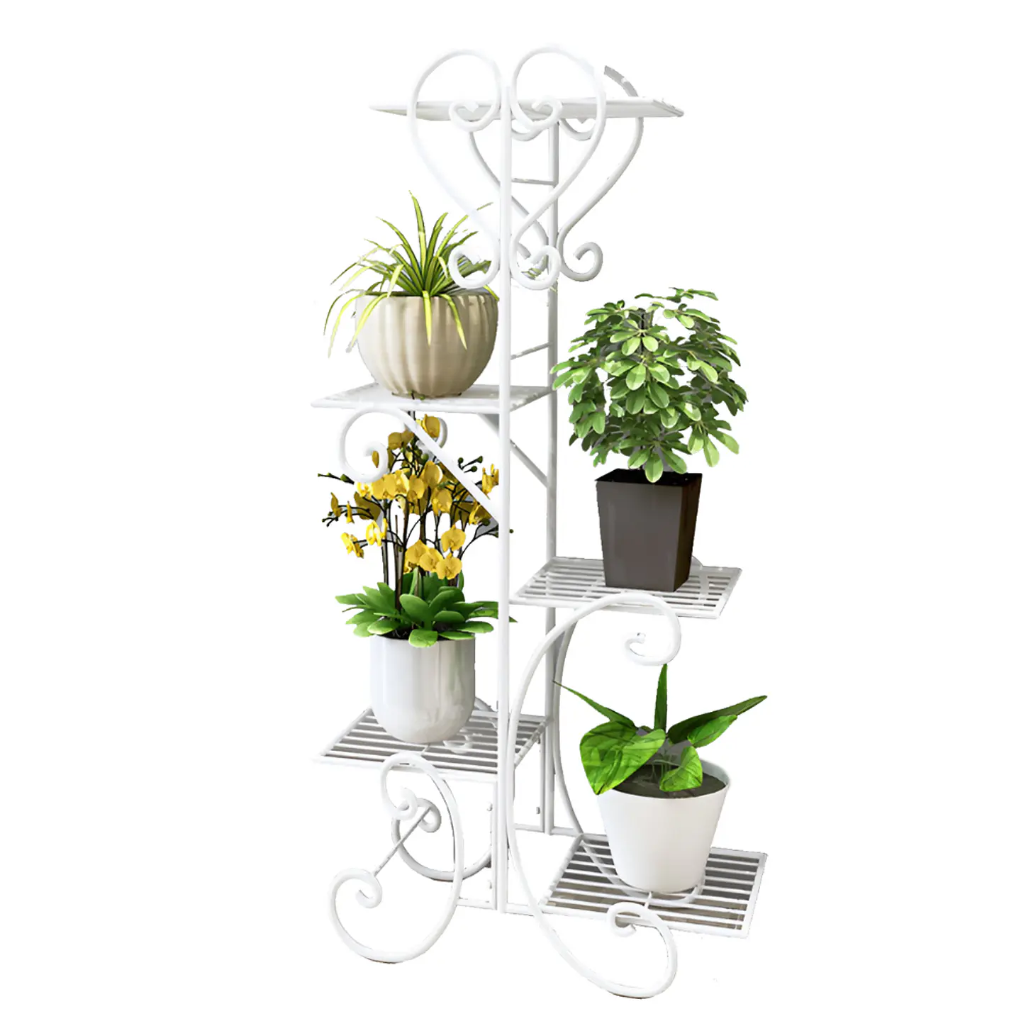 Soporte De 5 Niveles Para Macetas Plantas Decorativo 2
