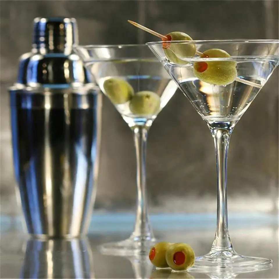 Set Coctelero Bar + Utensilios 10 Pzs Acero Inoxidable 6
