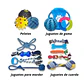 Set 15 Juguetes Para Mascotas Antiestrés Pelota Cuerda Goma - Miniatura 3
