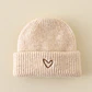 Conjunto De Gorro Y Bufanda De Lana Tejido Invierno Para Niños - Miniatura 3