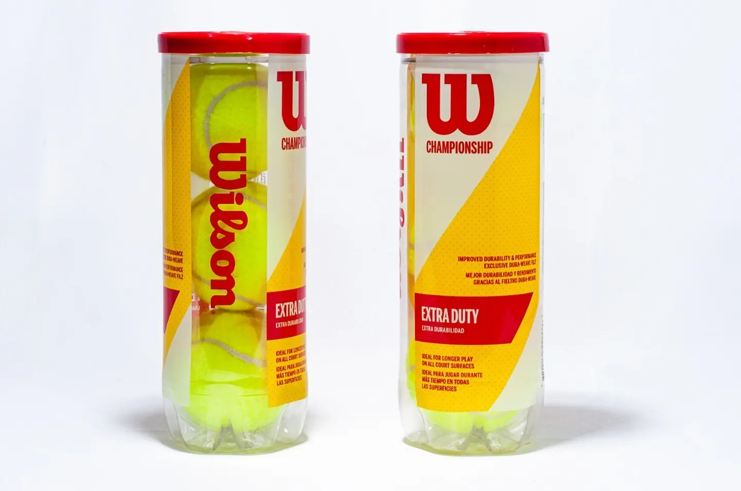 Pelotas de Tennis Wilson Extra Duty Pack 3 unidades 3