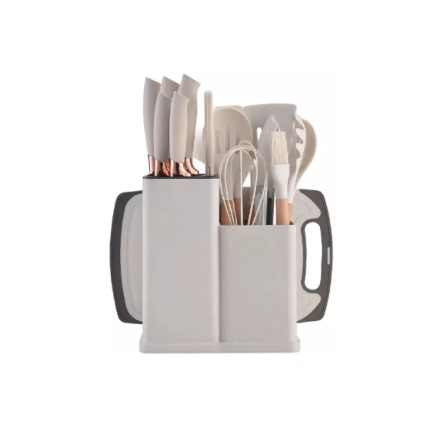 Juego Utensilios 19 Piezas Silicona Antiadherente de Cocina 19