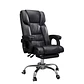 Sillón Ejecutivo De Cuero PU Reclinable Reposapiés Reclinable - Miniatura 1