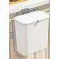 Papelera De Cocina Plástico 9 Litros Basurero Para Baño - Miniatura 3
