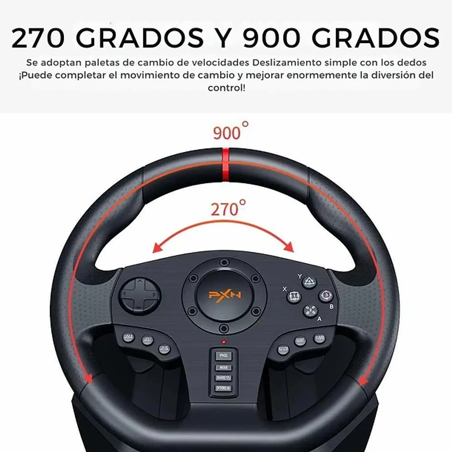 Volante Y Pedales V900 Para Switch PC PS3 PS4 Xbox One X/S 6
