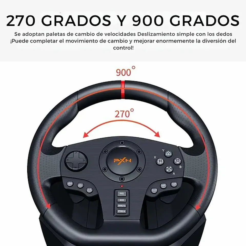Volante Y Pedales V900 Para Switch PC PS3 PS4 Xbox One X/S 6