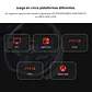 Volante Y Pedales V900 Para Switch PC PS3 PS4 Xbox One X/S - Miniatura 7
