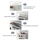 Organizador Colgante Para Armario 5 Compartimientos - Miniatura 4