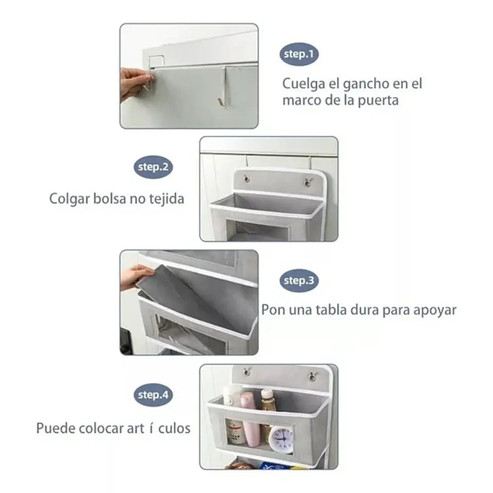 Organizador Colgante Para Armario 5 Compartimientos 4