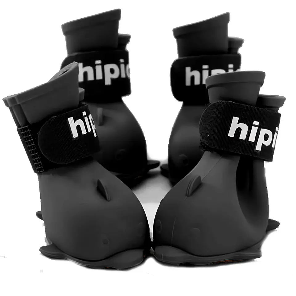 Zapatos Para Perros De Material Impermeable De Silicona 11
