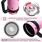 Taza Térmica Con Asa Pink Bombilla 1200 Ml Boca Ancha - Miniatura 2