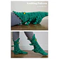 Calcetines Con Diseño Verdes Medias Largas Talla Única - Miniatura 3