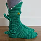Calcetines Con Diseño Verdes Medias Largas Talla Única - Miniatura 4