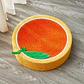 Rascador De Cama Con Forma Redonda De Sisal De Frutas - Miniatura 5