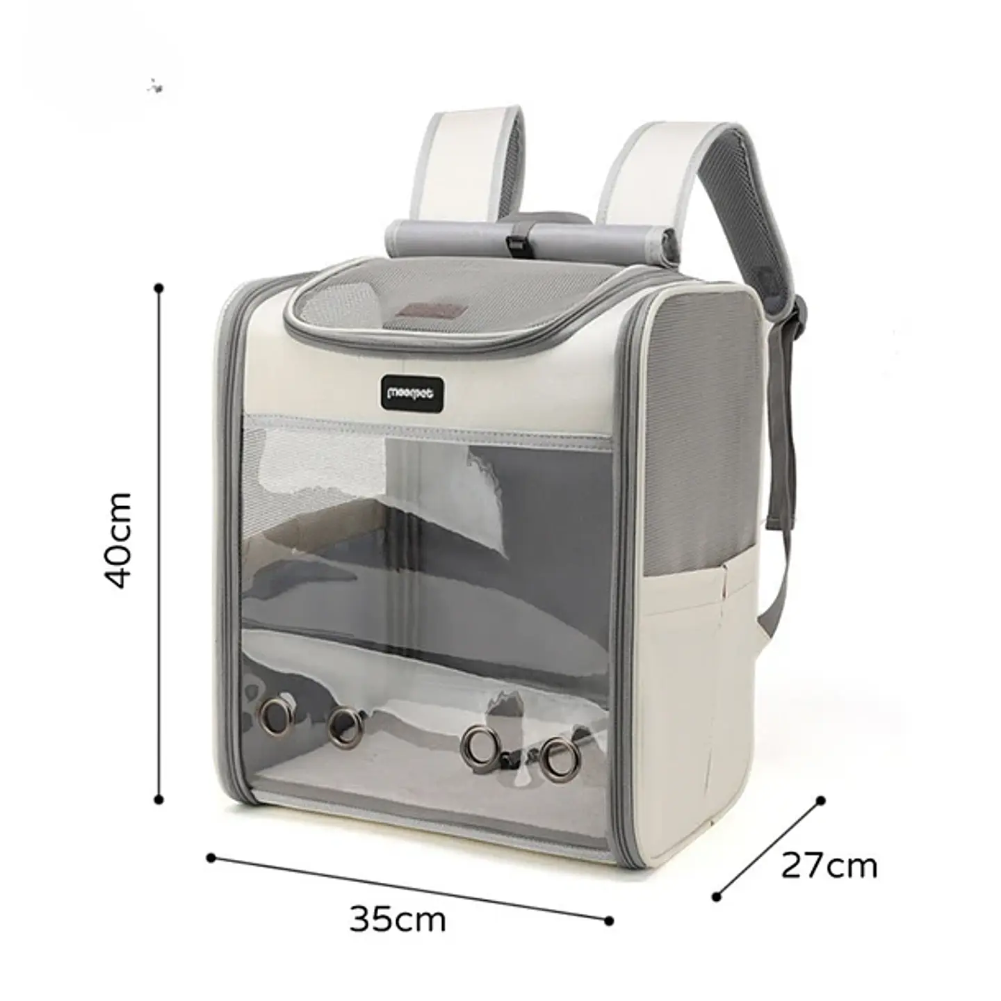 Mochila De Transporte Para Mascotas Bolso De Paseo 4