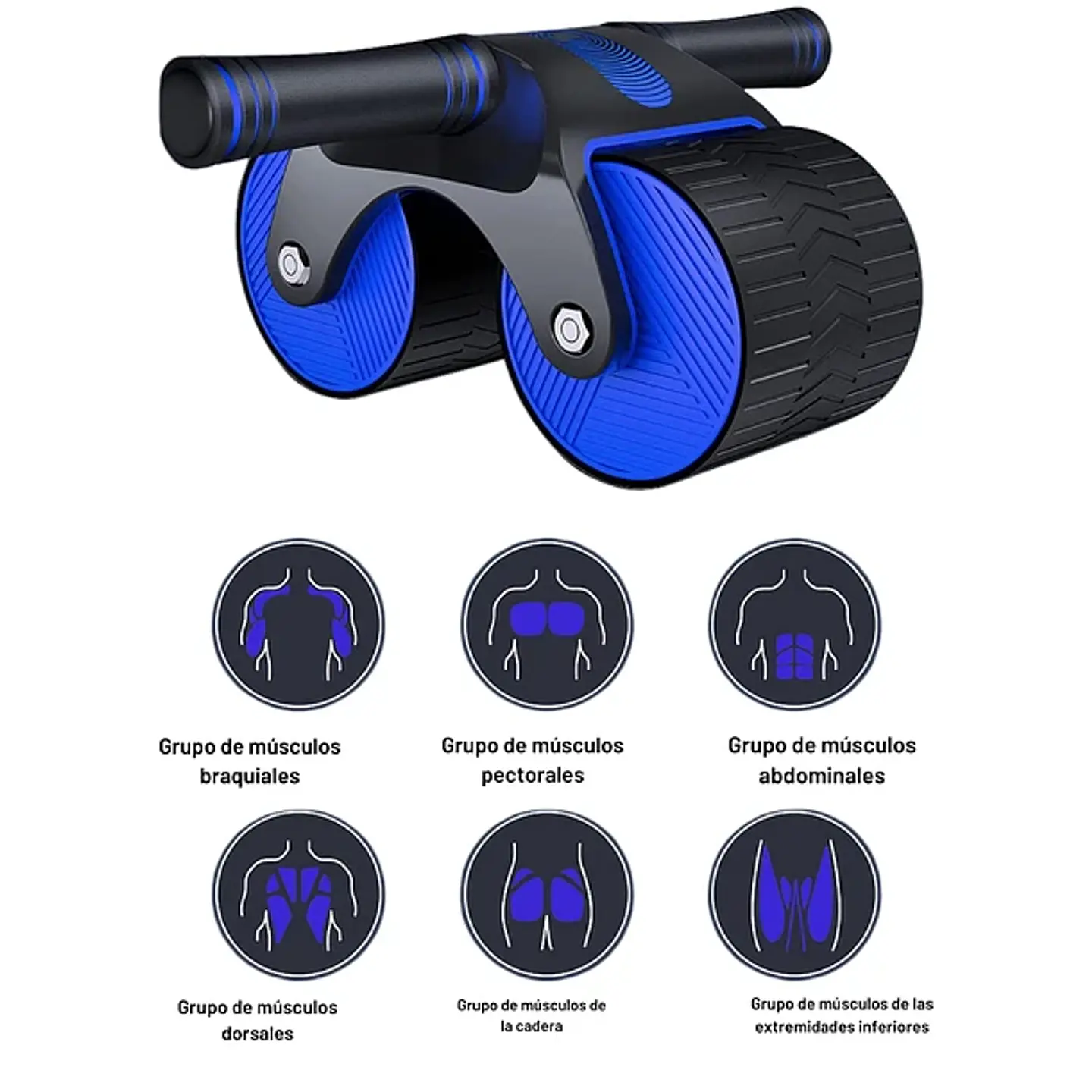 Rueda De Ejercicios Abdominales Con Rebote Automático 3
